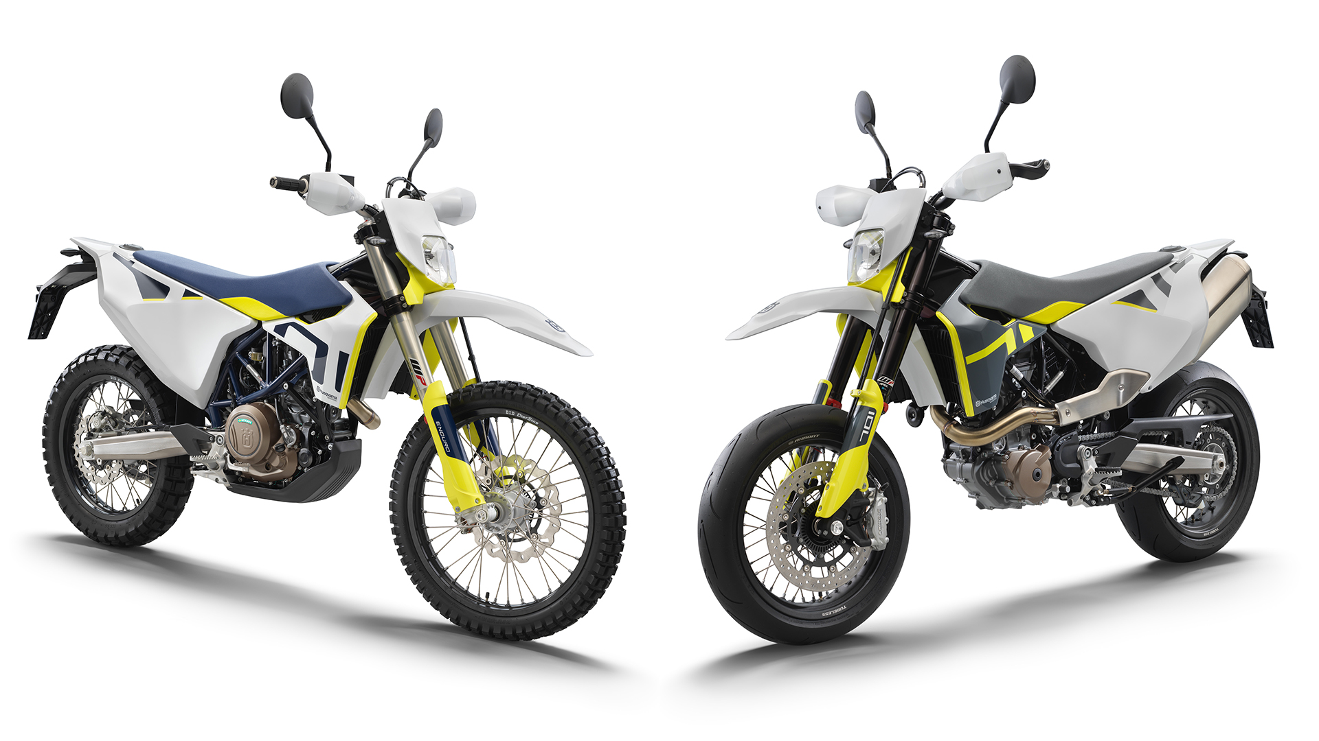 Fully equipped for on and offroad riding – 2021 701 Enduro and 701 Supermoto  available now